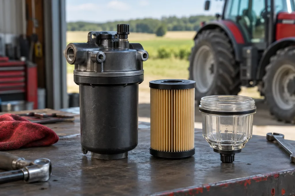 Illustration : Comment retrouver le bon filtre à gazole de tracteur ?